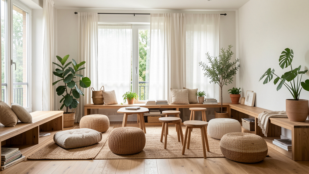 salon sans canape idees job 2783 20260626 082823 découvrez 10 idées déco originales et conviviales pour aménager un salon sans canapé, alliant style et confort pour un espace unique.